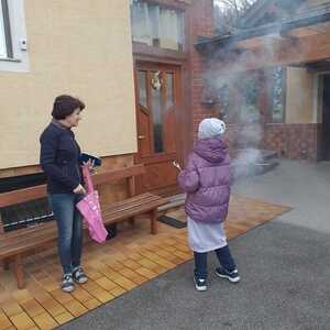 Weihfeuertragen in unserer Pfarre