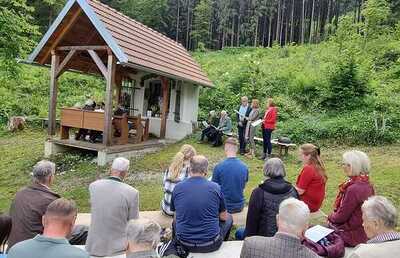 Dreifaltigkeitsprozession zum Greitnerkreuz