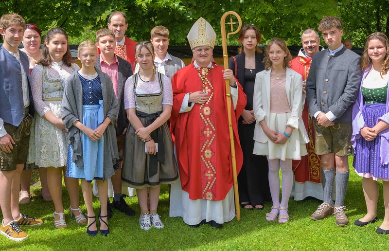 Firmung in Landl 2024 / Meissl Manfred